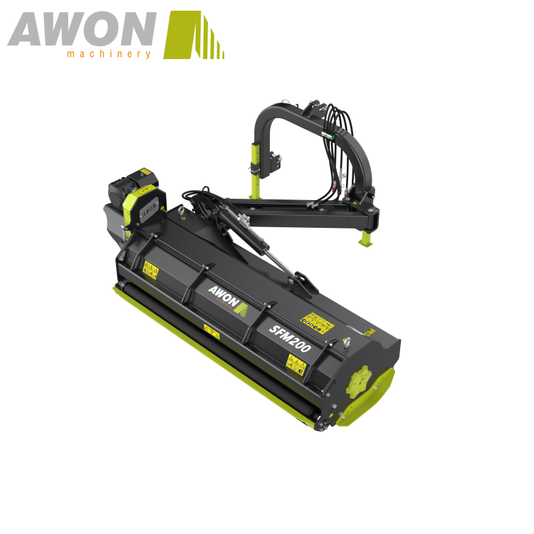 AWON SFM240 rear-side rotary mowers solo-swing swing arm 90-120HP