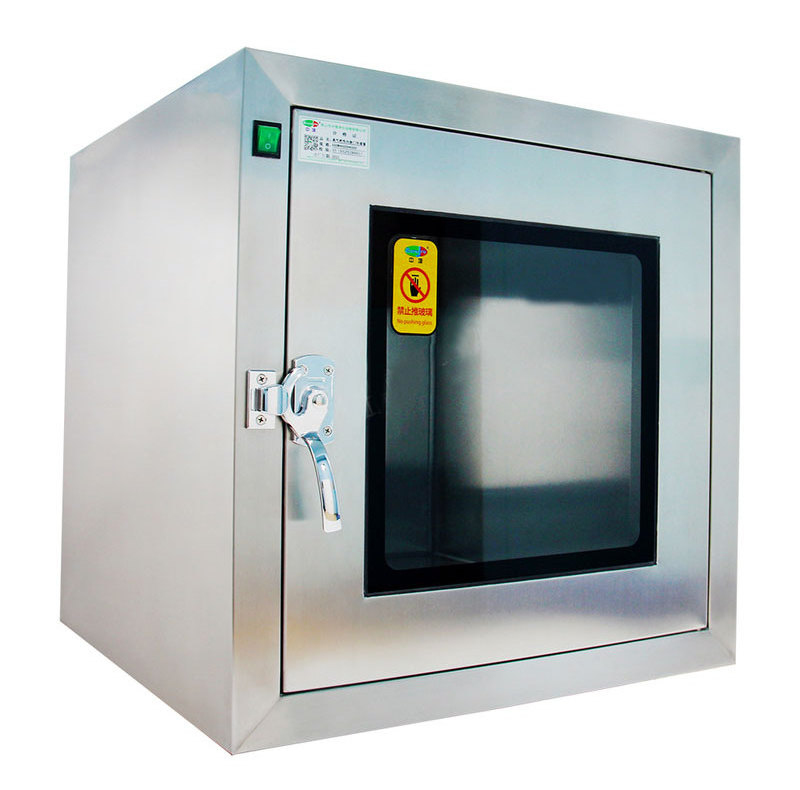 Laboratory Clean Transfer Window Stainless Steel Laminar Flow Pass Through Box Clean Room Passbox Transfer