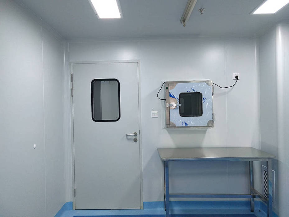 Laboratory Clean Transfer Window Stainless Steel Laminar Flow Pass Through Box Clean Room Passbox Transfer