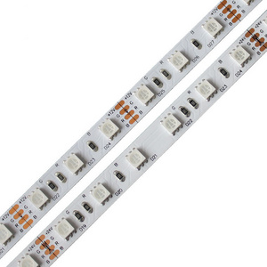 High Quality SMD5050 RGB LED Strip Light 60 LEDs IP65 Rated with Wifi Remote Control and Bluetooth for Landscape Application