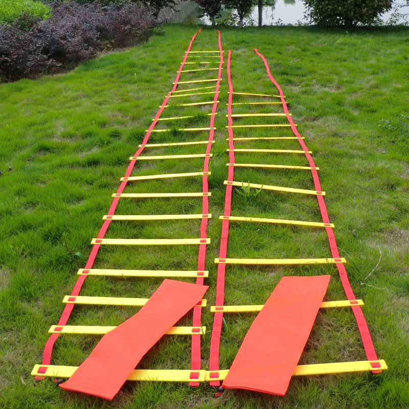 2021 Sports Football Soccer Training Equipment Adjustable (3.5m 5m 6m 7m 8m 10m 12.5m) Speed Agility Ladder