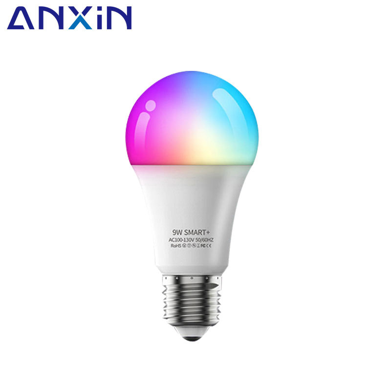 Wholesale Ce Wifi Smart Bulbs Alexa Echo Google Home Rgb Light Bulbcolor Changing 9w 12w E27 A60 A19 E26 Dimmable Smart Led Bulb