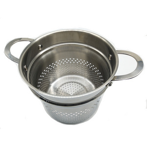 Stainless Steel 304 Deep Steamer Pot With SS Lid Kitchen Cooking Pot For Home Non-stick Cookware Sets