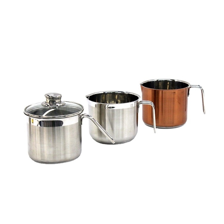 Factory direct sell stainless steel cooking pot milk pan