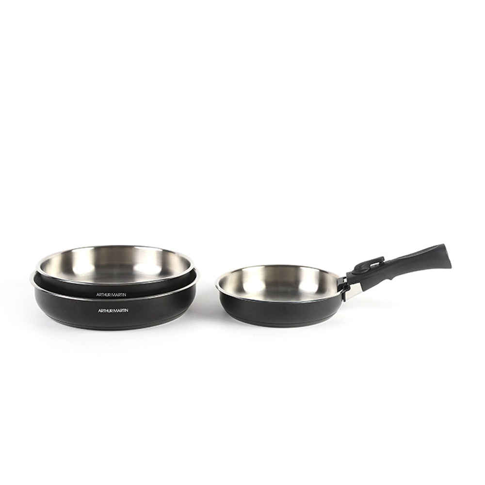 Cookware sets non stick fry pan set removable handle