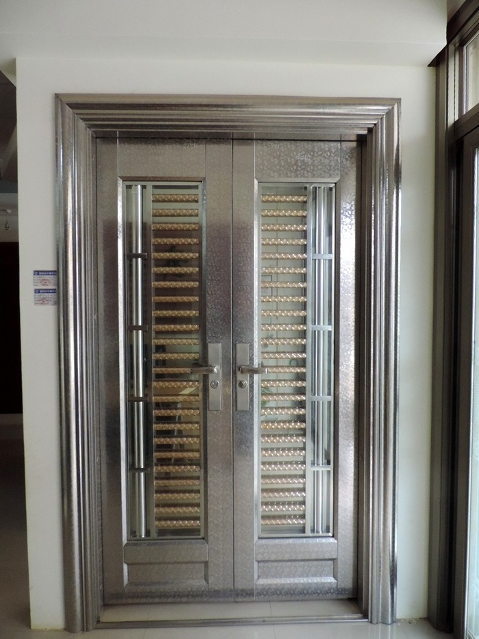 Antique Stainless steel door entrance security door / metal door/front door