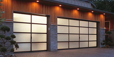 Modern house security insulated aluminum glass garage door or commercial or 4S dealership