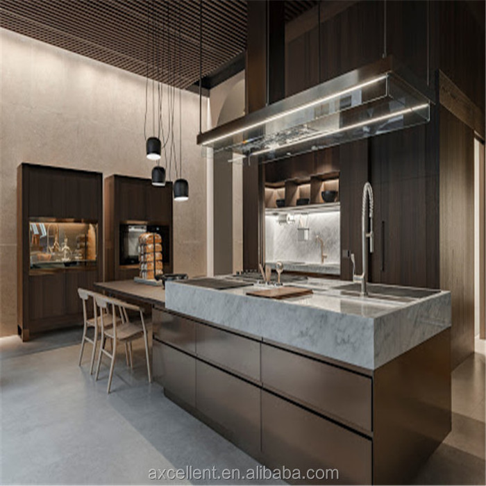 Axcellent Modern Simple Design Stainless Steel Kitchen Cabinet