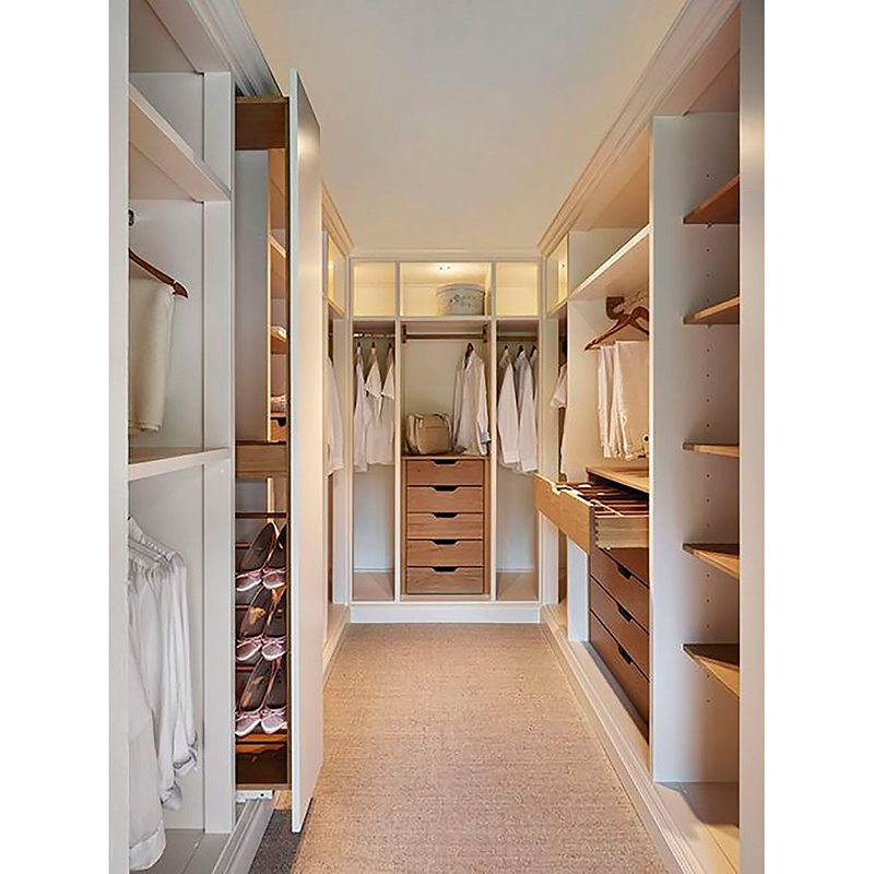 Customized Closet systems modern clothes storage Cabinets Set Bedroom Furniture Organizer Wardrobe walk in closet