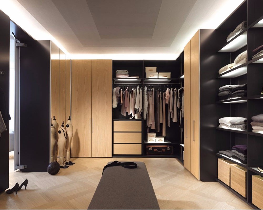 Customized Closet systems modern clothes storage Cabinets Set Bedroom Furniture Organizer Wardrobe walk in closet