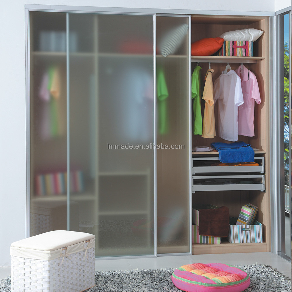 Top selling simple bedroom wardrobe sliding door designs prices india