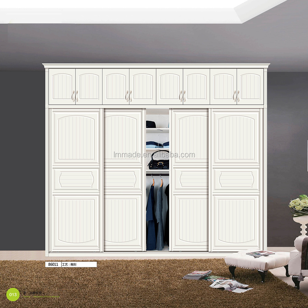 Top selling simple bedroom wardrobe sliding door designs prices india