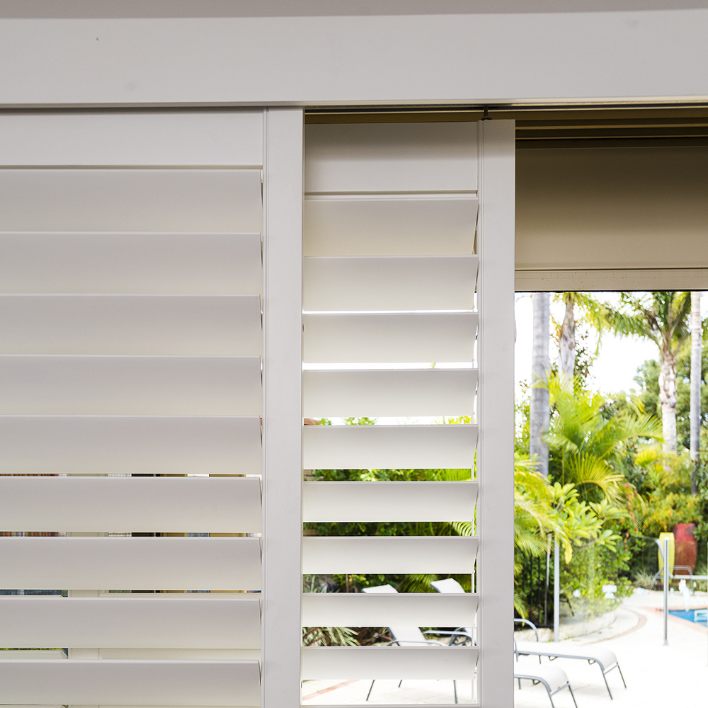 Wholesale china custom horizontal wood plantation shutters for australia export