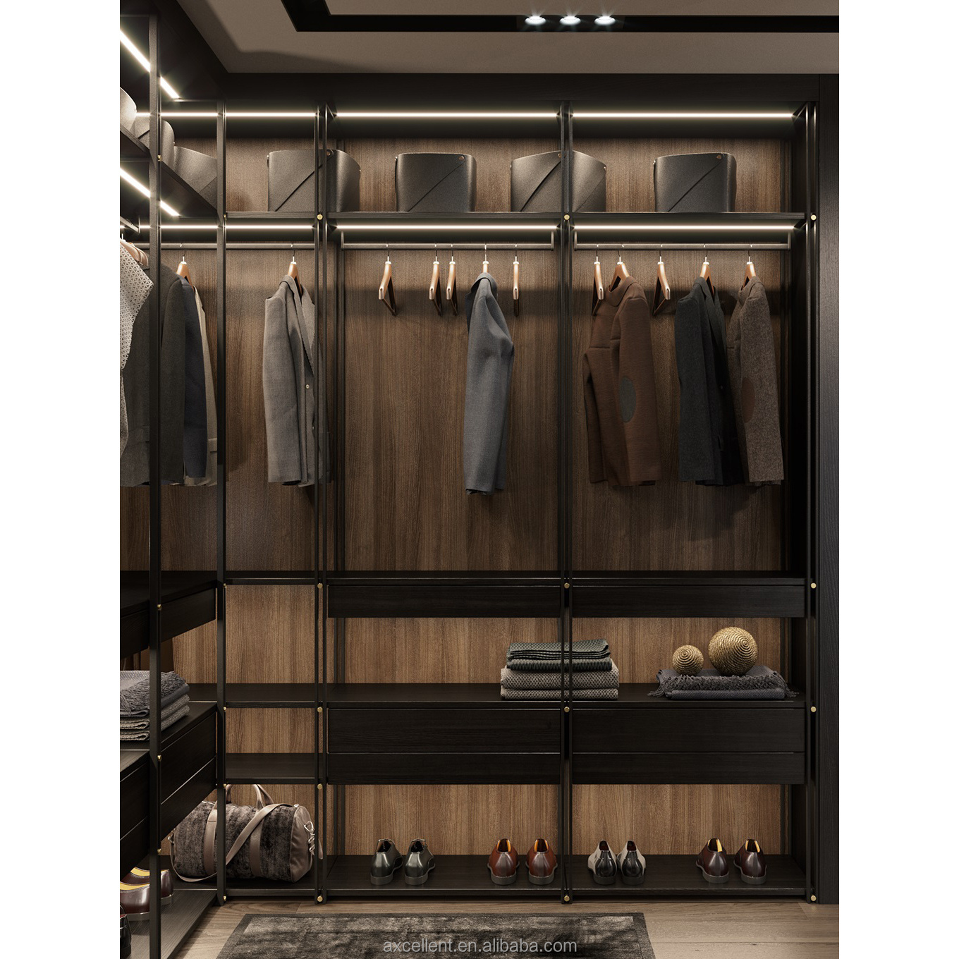 Modern Bedroom Wardrobe Design Wooden Wardrobe Chinese Organizer Walk In Wardrobe