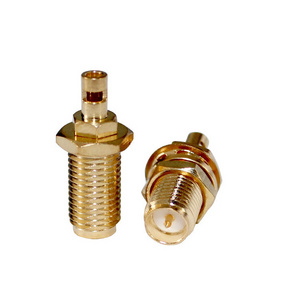 SMA-KY 1.0 Female All Copper Fiber Connector Top Class SMA Auto RF Coaxial Connector