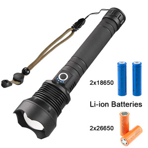 Most Powerful 10w high Lumens 5modes Waterproof Camping Outdoor Tactical Torch Flash Light Led Usb Rechargeable Flashlights