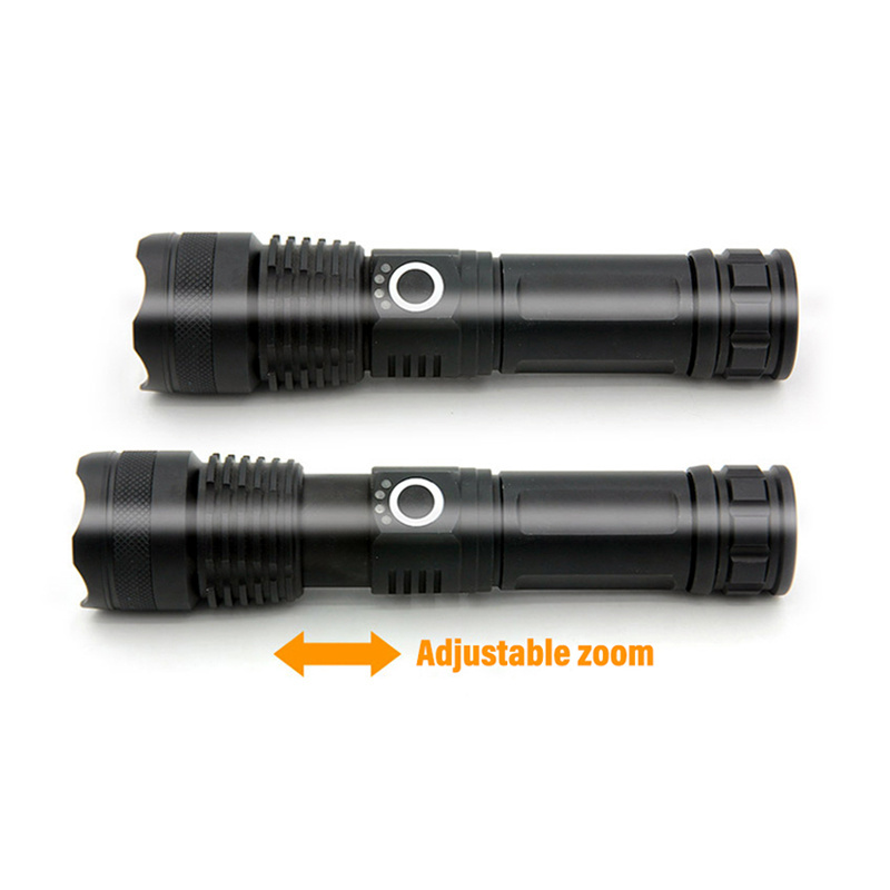 Tactical Flashlight for Emergency Outdoor Home Camping Super Bright 5 Modes Zoomable Waterproof High Powered 10000 Lumens LED 80