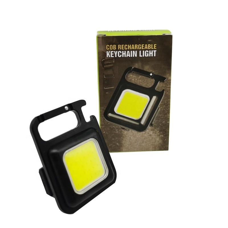 mini keychain usb rechargeable cob small light luces led para acamapada led work flashlight linterna for camping hiking