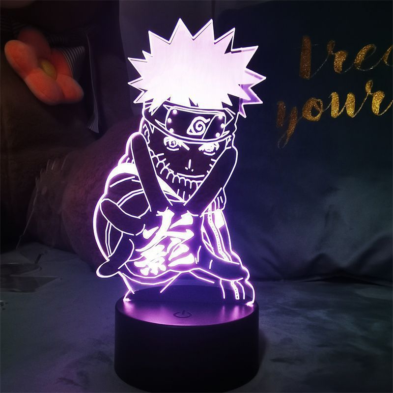 Customized home decor 3d Desk Setup Lighting Decor Led Base 3d Night Light For Kids Bedside Gift