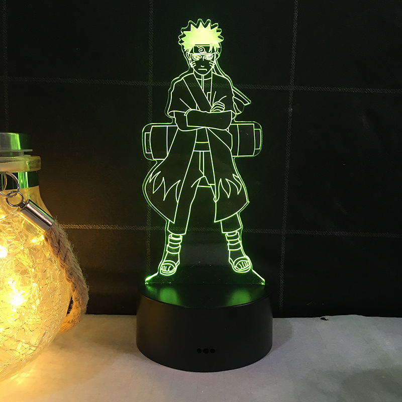 Customized home decor 3d Desk Setup Lighting Decor Led Base 3d Night Light For Kids Bedside Gift