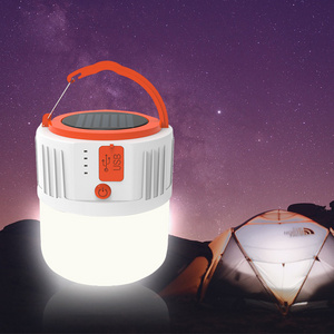 5 Modes Portable 80000lm Ip65 Camping Lamp Flashlight Bombillas Emergency Light Solar Lantern With Remote Control