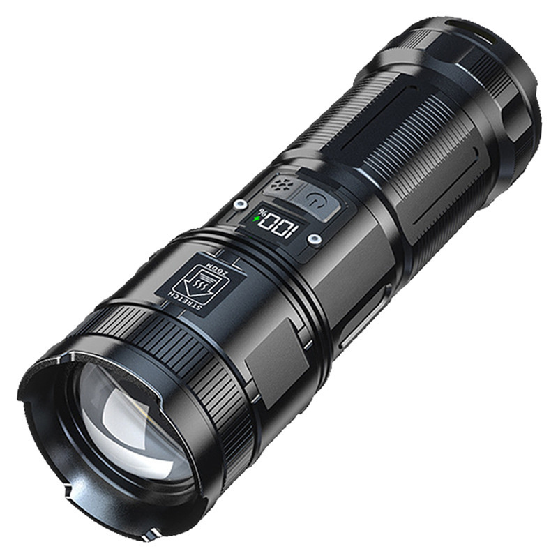 High Lumen Super Bright Long Range Powerful Led Torch Light Rechargeable Flashlights Xhp70 90 Tactical Waterproof Industrial P50