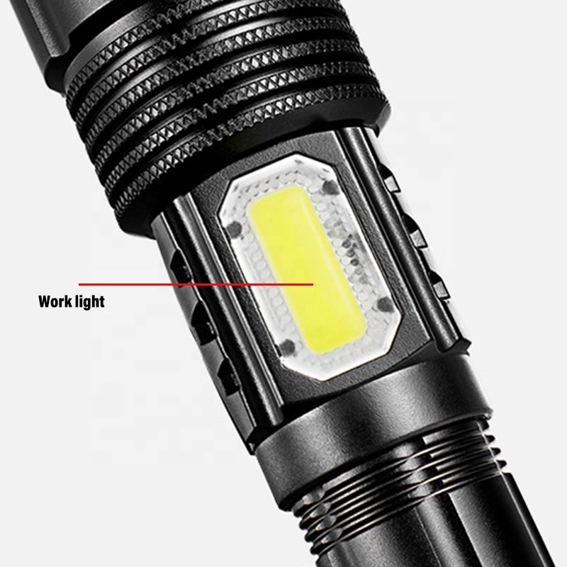 high power xml t6 3.7v flashing flash 1000m long range strong light torch flashlight led tactical flashlights