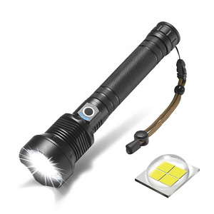 High Lumen Lanterna Focus Zoom Beam Led Flashlight Oem Touch Toach Torch Light Rechargeable For Security Outdoor