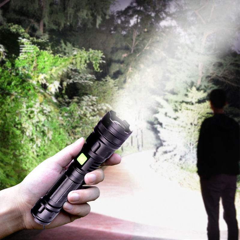 Best 80000 Lumen 18650 9 Volt Safe High Powered Flashlights 3000 Lumens Led Flashlight Supplier China Usb IP65