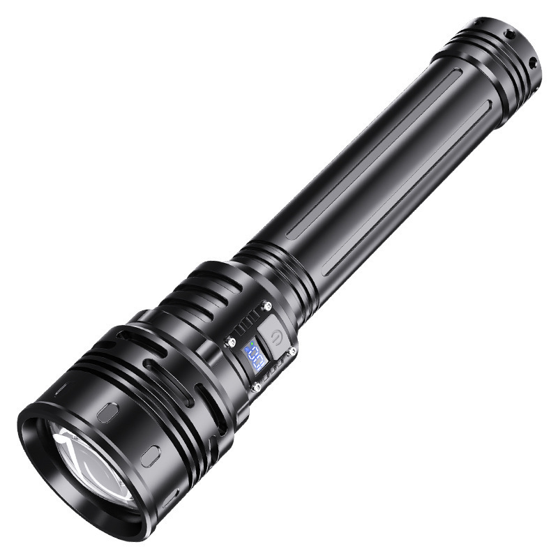 10000m STRONG LIGHT LONG SHOT P90 XHP90 flashlight outdoor waterproof rechargeable super bright tactical zoom flashlight