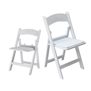 Foldable Kids Modern Designer Restaurant Dining Outdoor White Folding Plastic Chair