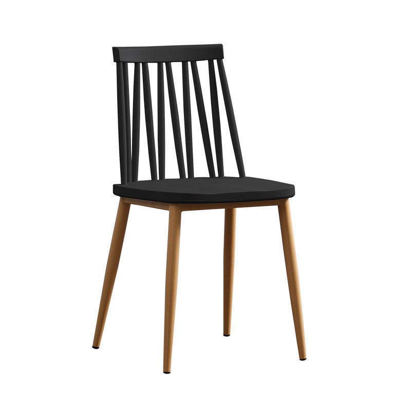 Bar Stool And Dining Set Commercial Used Table Modern Wood Cafe 4 Metal Leg Armless Restaurant Chair