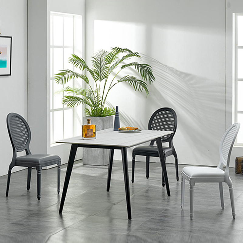 Modern home furniture dining chair plastic pp chair dining chairs