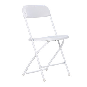 Cheap Wedding Party Events Plastic Metal folding dining chairs for events