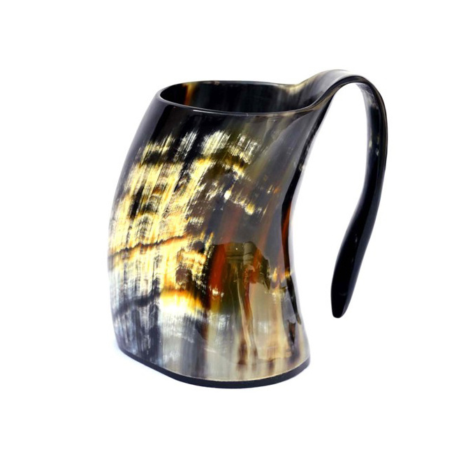 Thor Horn Mug High Selling Horn Mug Natural Drinking Viking Beer Mug Handmade  Genuine Hand Carved By Axiom Home Accents