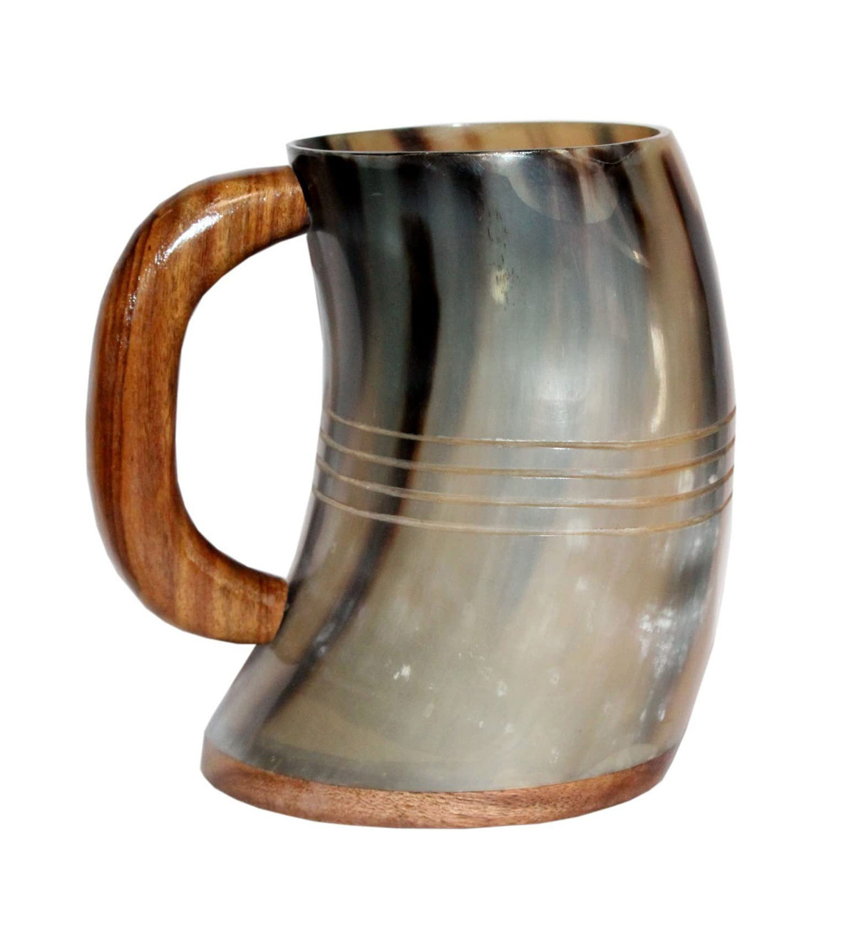 Thor Horn Mug High Selling Horn Mug Natural Drinking Viking Beer Mug Handmade  Genuine Hand Carved By Axiom Home Accents