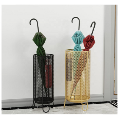 Factory Sales Simple Metal Umbrella Stand Iron Storage Umbrella Holder