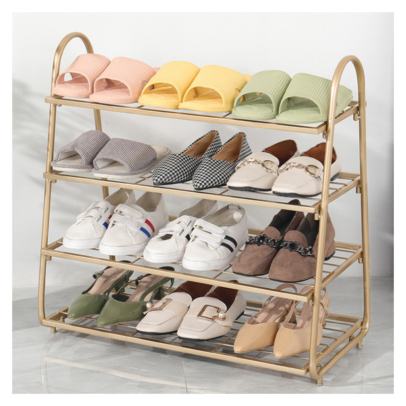 Factory Direct Wholesale Modern Simple Metal Multilayer Shoe Shelves Shoe Rack