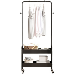 2022 Hot Sale Multifunction Complete storage drying rack standing coat rack bedroom living room balcony