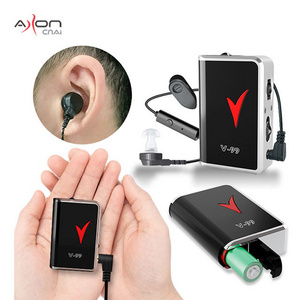 AXON portable pocket  hearing aid for hearing loss china good price V-99