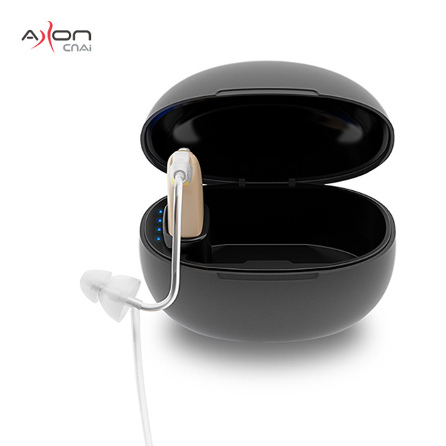 A-318 New 2022 rechargeable Hearing Aid Cool Mini Earphone Hearing Aids amplifier portable hearing device for Deafness