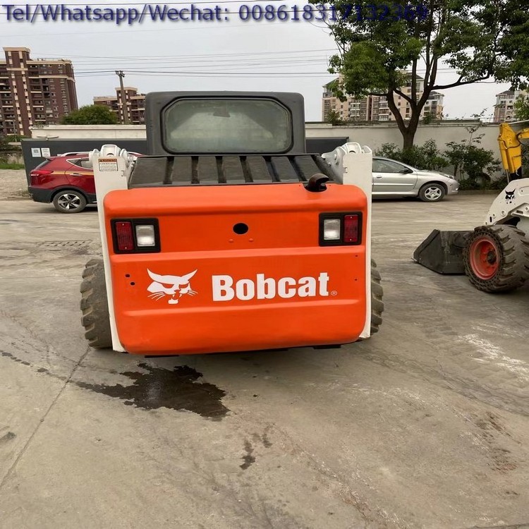 Used Powerful Performance Bobcat S160 S185 S220 S500 S550 Small Skid Steer Loader With Shovel Bucket