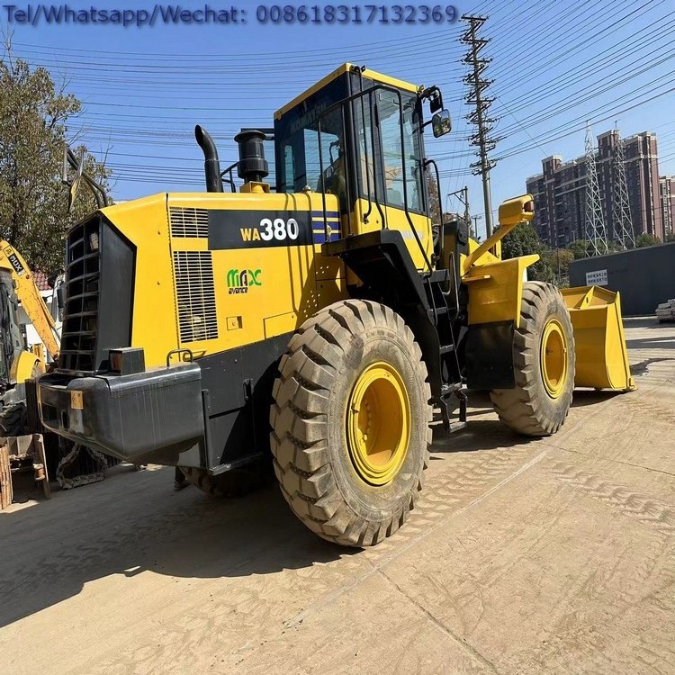 Japan Komatsu WA380 Loader Used Komatsu WA380 6 ton Payload Loader Used WA320 WA350 WA380 Loader For Sale