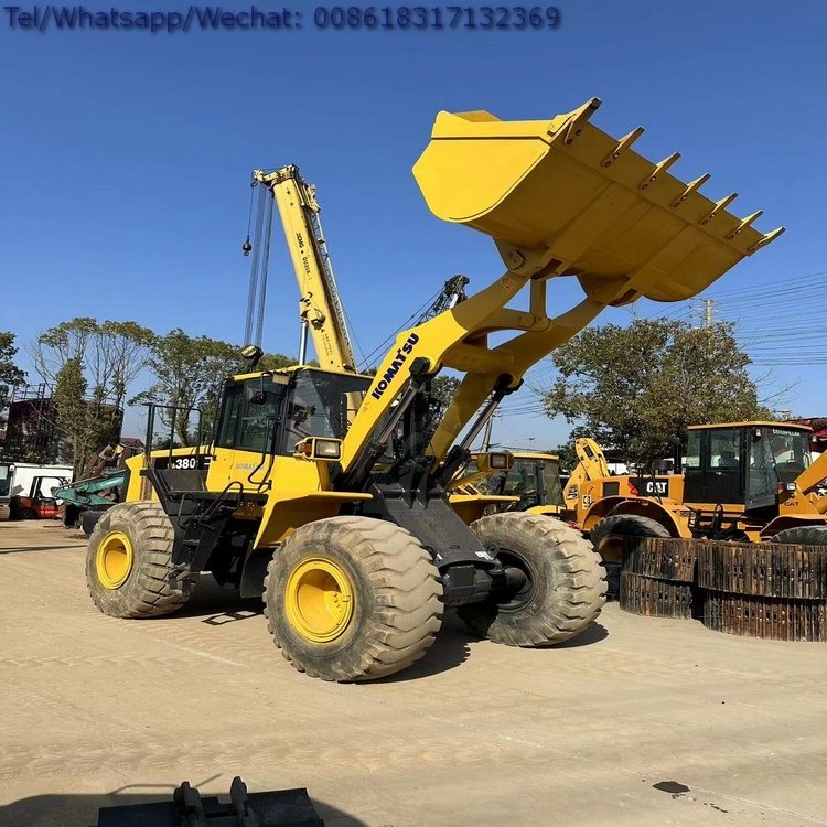 Japan Komatsu WA380 Loader Used Komatsu WA380 6 ton Payload Loader Used WA320 WA350 WA380 Loader For Sale