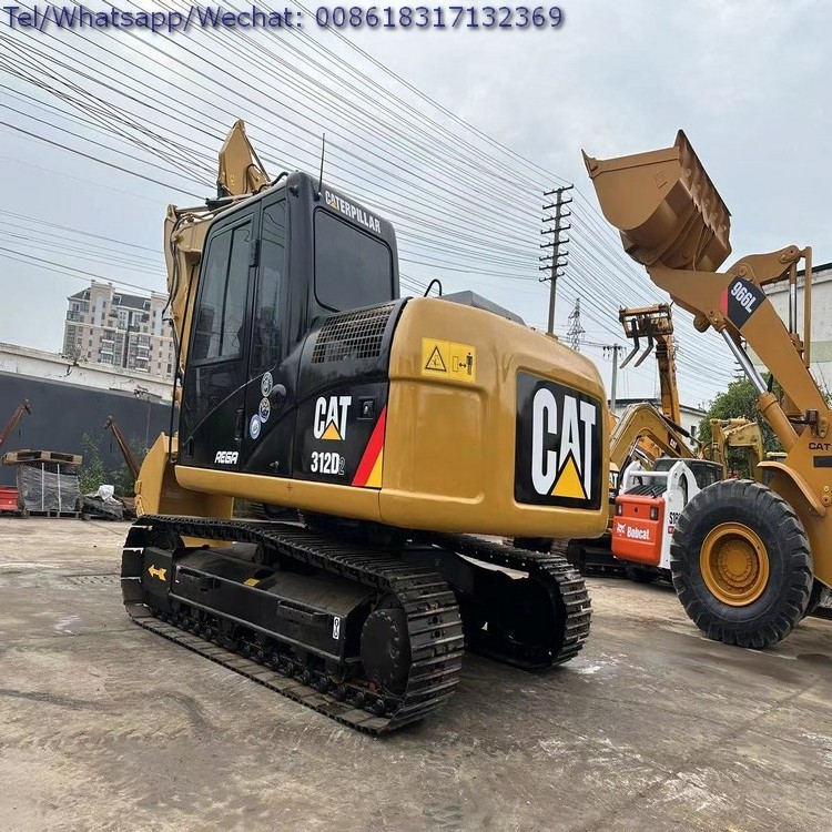 Original Used Caterpillar 312D 312D2 313D 315D 12 ton 13 ton 15 ton Hydraulic Crawler Excavator