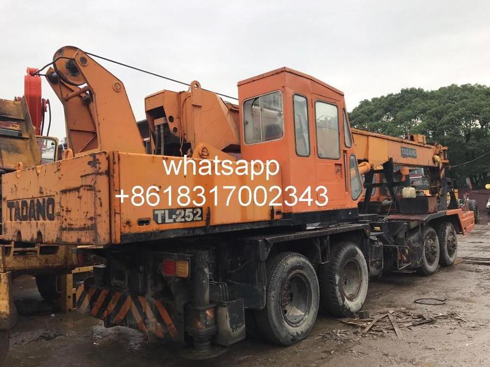 Japan Original Tadano Truck Crane 25 ton In Shanghai USD$18000