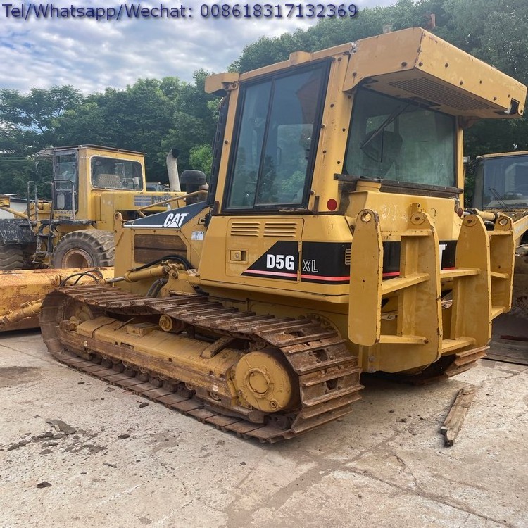 Promotional Price Used Cat D5G XL D5M D6D D7G Crawler Bulldozer, Made in Japan Used Cat D5G D5K Track Dozer