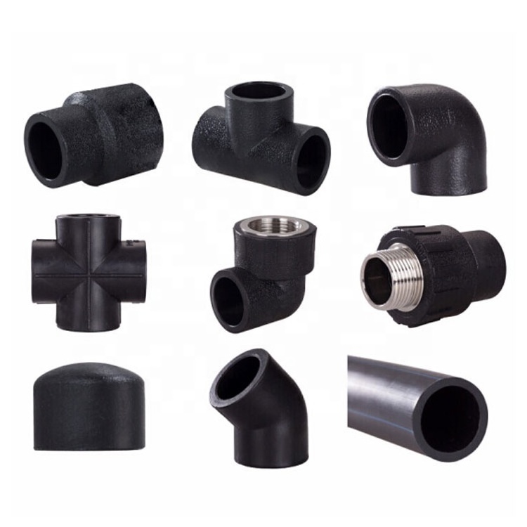 Socket Hot Melt Electrofusion Hdpe Fittings Fusion Valve Flange Elbow Tee Saddle Clamp Adaptetor Butt Fusion Reducers Connector