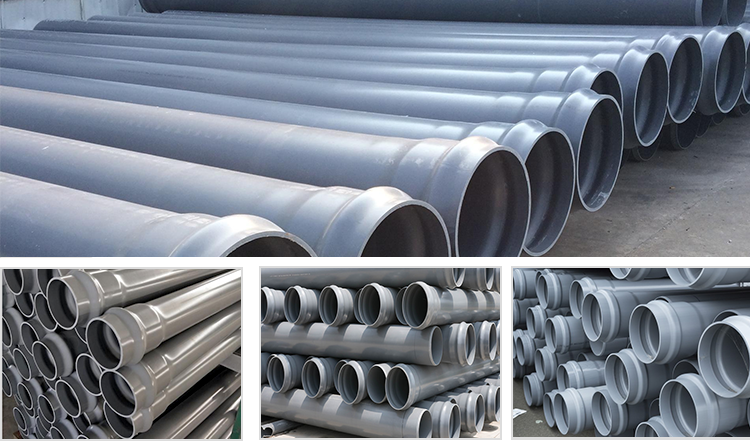 ISO /SCH40 & SCH80  standard 7 inch diameter pvc pipe 8 pvc pipe prices gray 1/2 inch to 40 inch 8 inch water