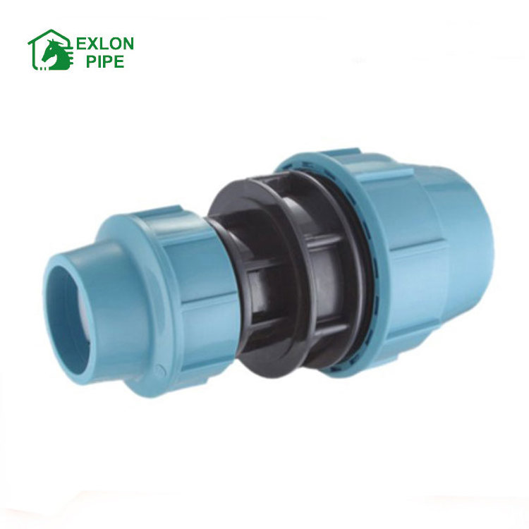 Manufacturer Since 2006 Hot Sale Free Sample High-Quality Hdpe Compression Fittings Reduce Coupling For Water Supply Pp Fittings